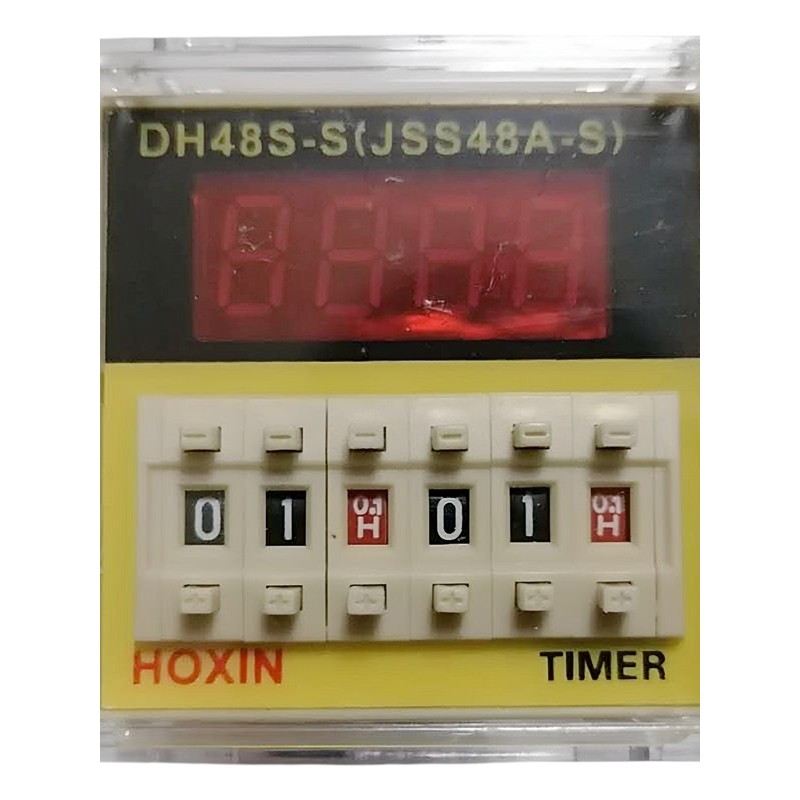 GGG OXIN Digital Display Time Relay DH48S-1Z 2Z JSS48A-S Cycle Delay AC 220V