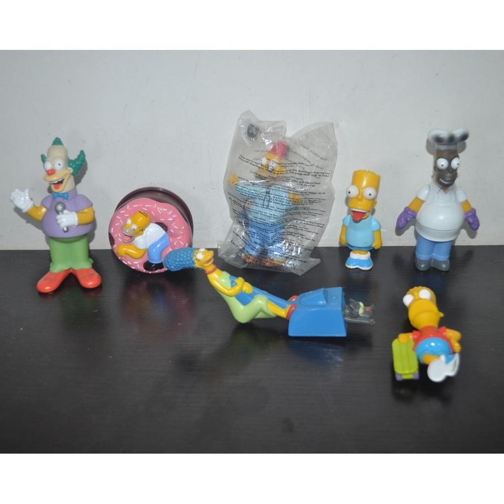 Simpsons Burger King 01 เครื่องประดับของเล่นเครื่องประดับของเล่น
