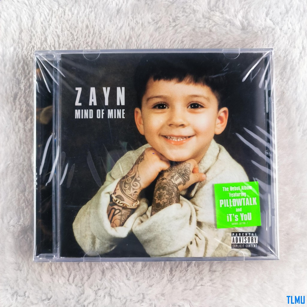 Z025 ZAYN Mind Of Mine CD อัลบั้ม 14Tracks 1D หนึ่งทิศทาง Zayn Malk C0103