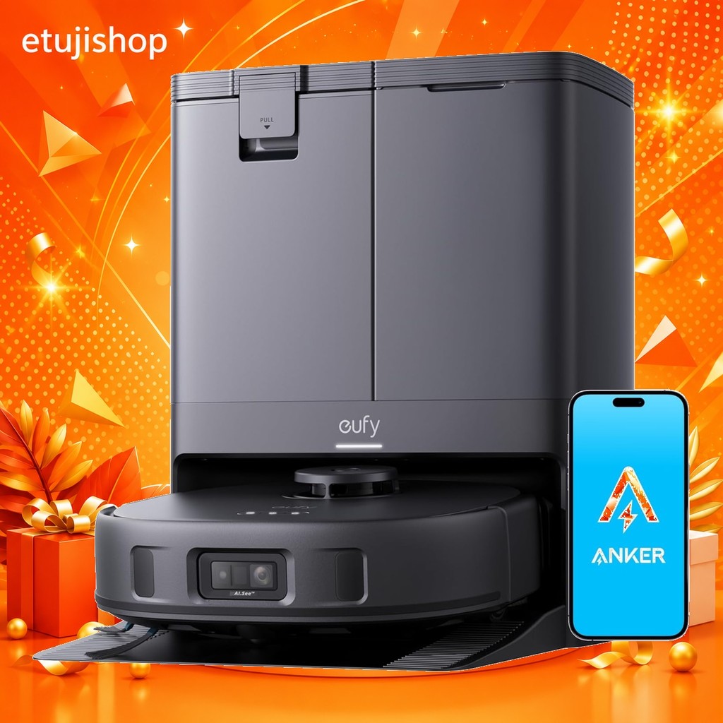 eufy X10 Pro Omni หุ่นยนต์ดูดฝุ่นและถูพื้น ระบบ Lidar อัจฉริยะ