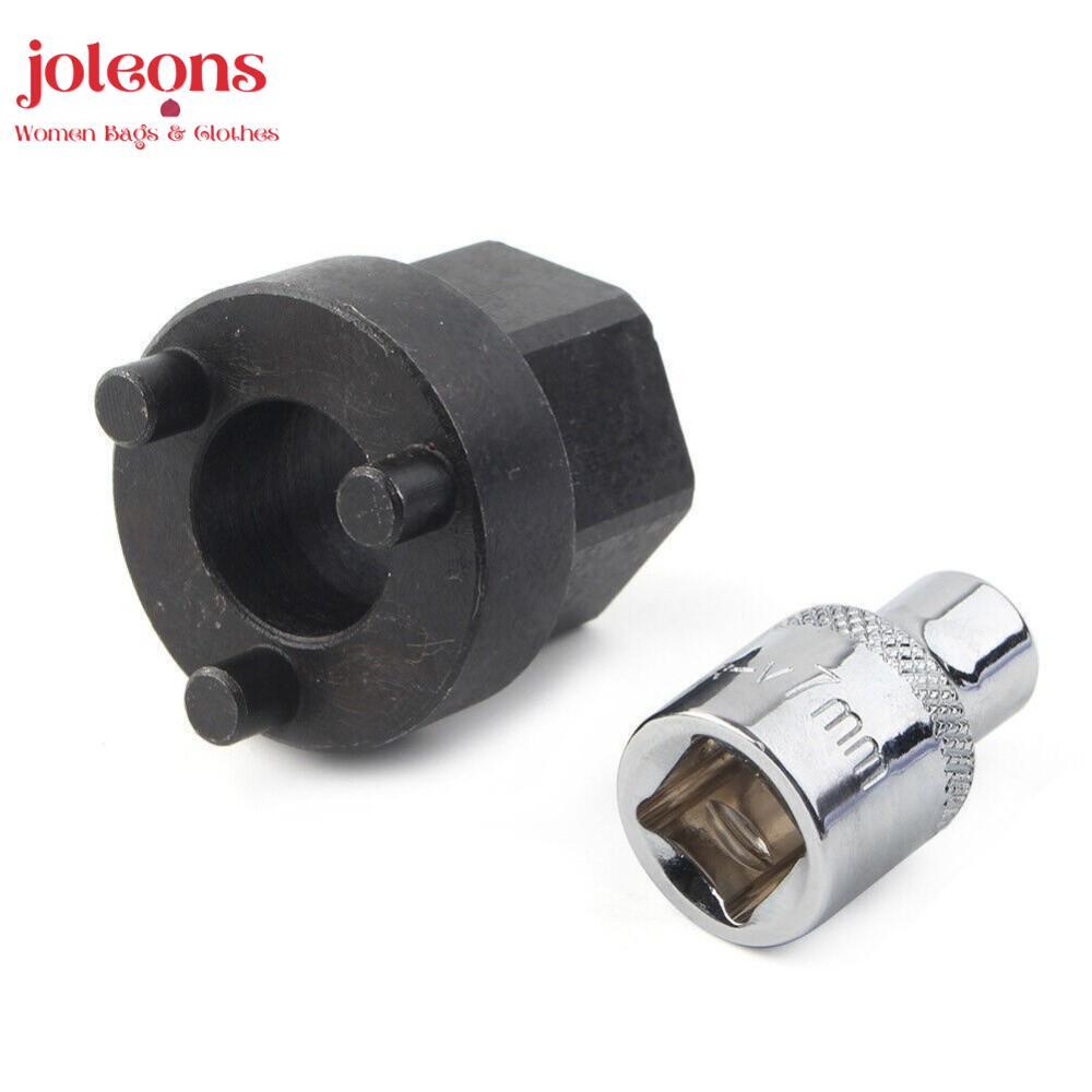 JOLEANS A/C คอมเพรสเซอร์คลัทช์ Hub Remover เครื่องมือ,โลหะ 7 มม.6 จุดซ็อกเก็ต Clutchless คอมเพรสเซอร