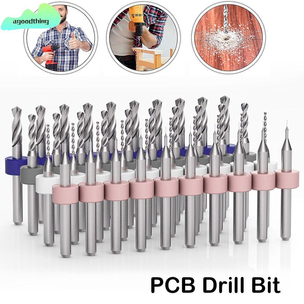 AGOODTHING Mini CNC เจาะบิตมัลติฟังก์ชั่ PCB Twist เจาะไม้ CNC เจาะคาร์ไบด์ CNC Milling Cutter
