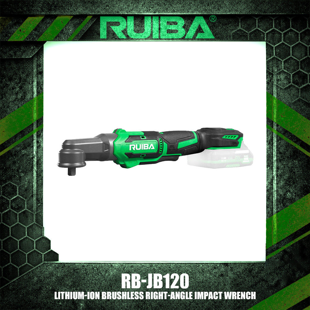 RUIBA RB-JB120 LITHIUM-ION BRUSHLESS RIGHT-ANGLE IMPACT WRENCH