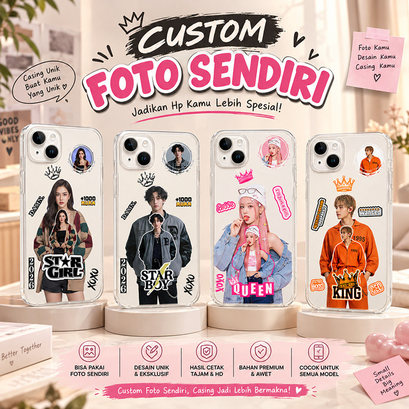 HP WIJAYACASE เคสโทรศัพท์ที่กําหนดเองภาพของคุณเองสําหรับ REALME C30 C25 C25Y C21 C21Y C20 C15 C12 C1