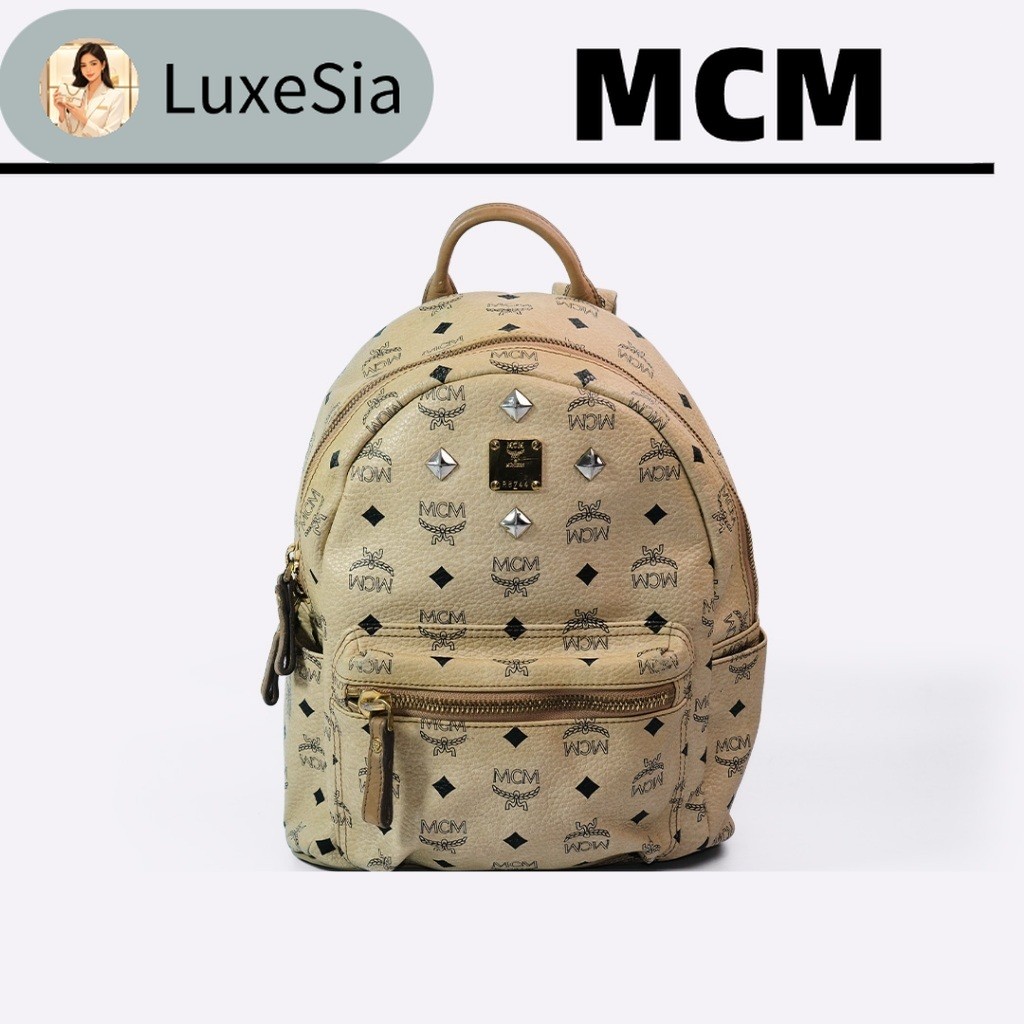 ของแท้ 100%M C M  Backpack Small  11900