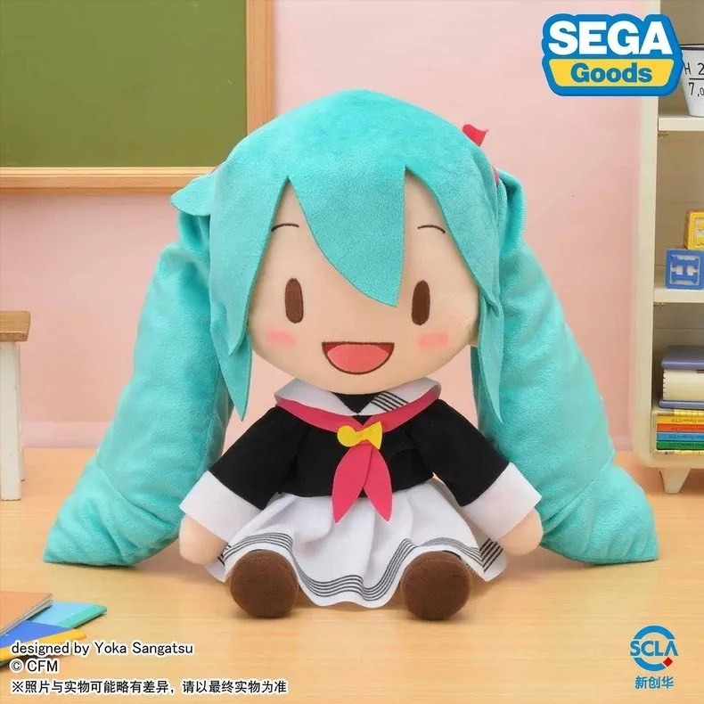 Sega ของแท้ Sega ชุดแท้ fufu พร้อมสต็อกเสจ Hatsune Miku fufu ของแท้ชุด fufu