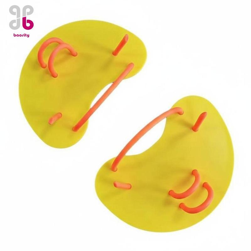 ความBaosity Swimming Fins Soft Fit Training Paddle สําหรับฟิตเนสน้ําและการเรียนรู้ว่ายน้ํา