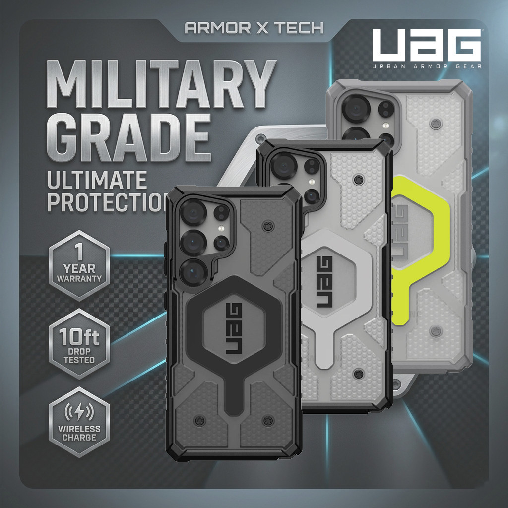 UAG เคสใส Samsung Galaxy S25 Ultra / S24 / S23 รุ่น Pathfinder Clear เคสกันกระแทก
