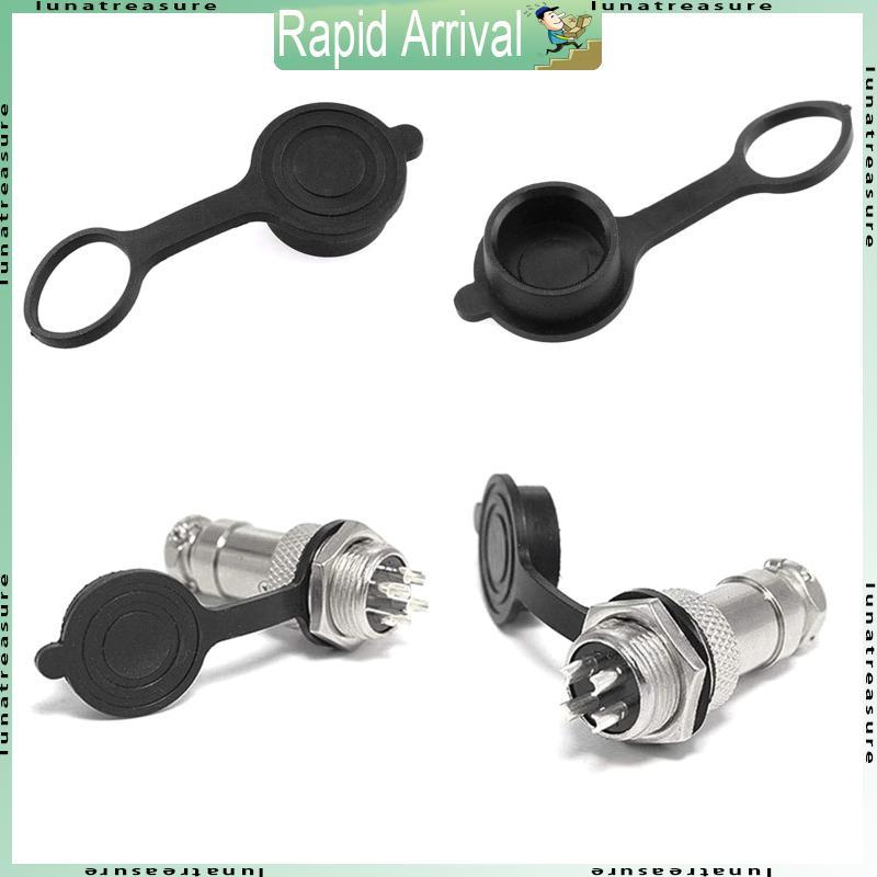 Lun ฝาครอบกันน้ํายางกันฝุ่น Circular Connector ProtectiveCap GX12 GX16 GX 20