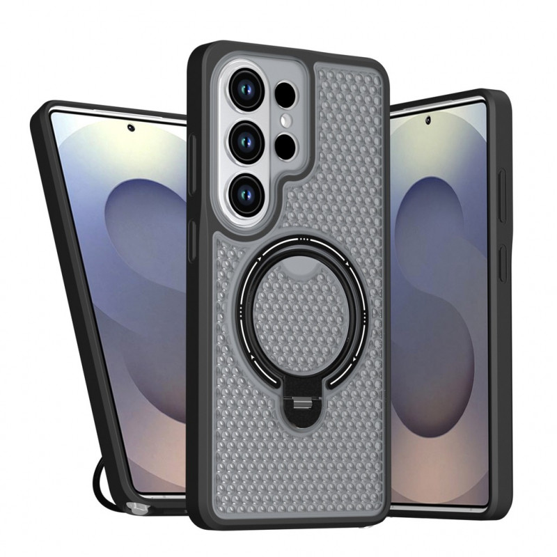 SAMSUNG 360° หมุนวงเล็บแม่เหล็กรังผึ้งกระจายความร้อนสําหรับSamsung Galaxy S26 FE S26 Ultra S26 Plus 