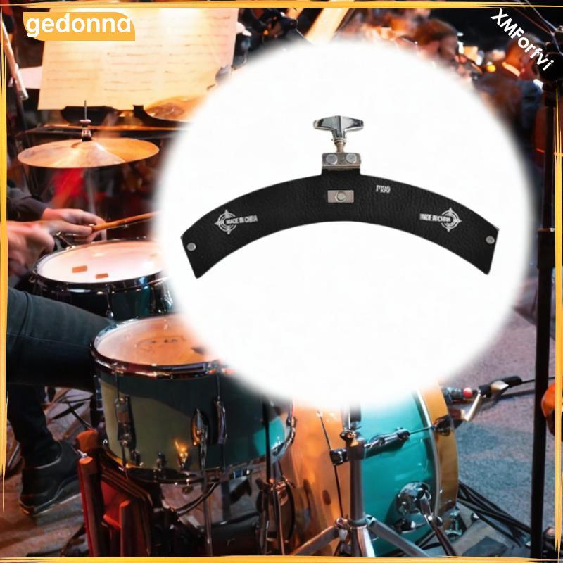 [gedonna] หนัง PU Drum Mute Pad Practice Accessory บ่วง Tom Cymbals Damper แผ่นกันเสียงสําหรับการแสด