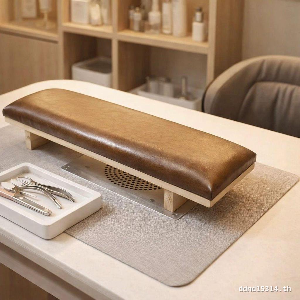 Japanese Simple Flat Hand Rest Nails Hand Pillow สบายใช้งานง่าย Log Design Nails Shop Must-Have Good