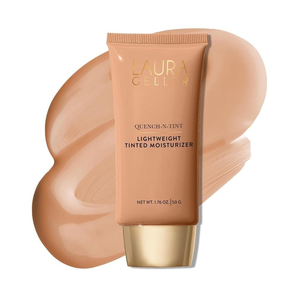 Laura Gale New York Quench-n-Tint Colored Moisturizer-Light Stackable Concealer-Gloss Effect-Light F