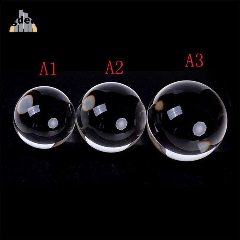 Blossom Bazaar 60/70/80 มม. Contact Juggling Ball Magic Tris Crystal Ultra Clear Ball BB