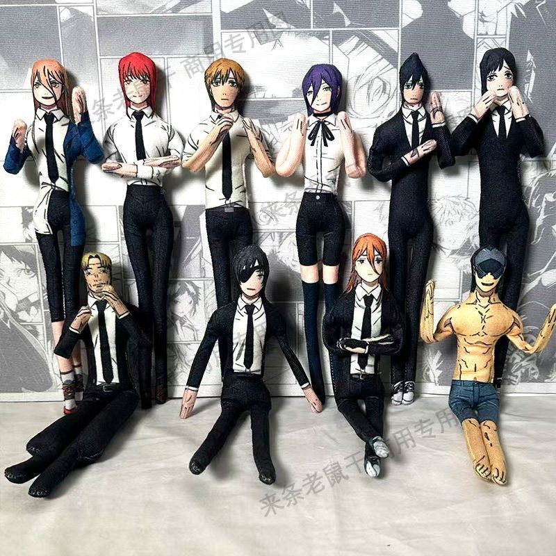 【พร้อมส่ง】shf chainsaw man d gray man figure Chainsaw Makima เลื่อยยนต์ อนิเมะ Denji Power Denji cha