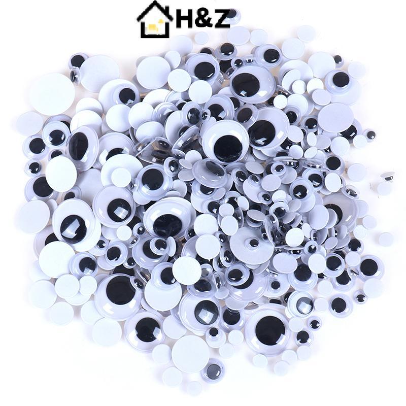 H&Z Self-กาวผสมEyesสําหรับของเล่นตุ๊กตาGogly wiggly Eyes DIYอุปกรณ์เสริมNice