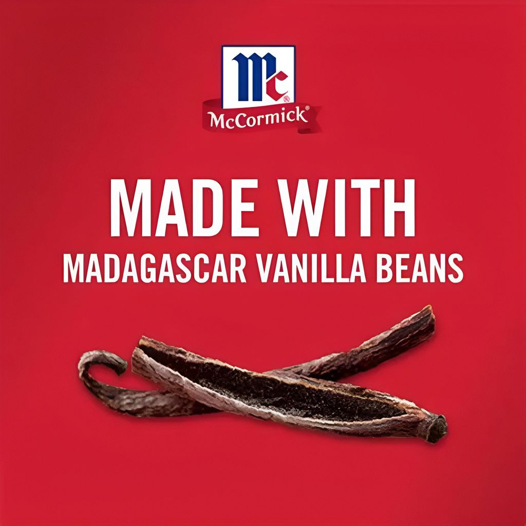 US นําเข้า McCormick Pure Vanilla Extract เครื่องดื่มอบรสชาติอร่อย Vanilla Pod Extract ธรรมชาติ