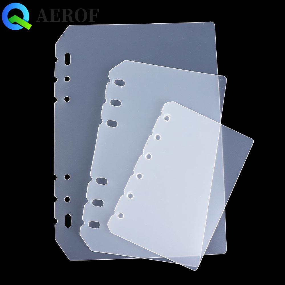 AEROF ที่กั้นโน๊ตบุ๊คนักเรียน Matte Notebook Accessories Board Page Universal Transparent Planner Se