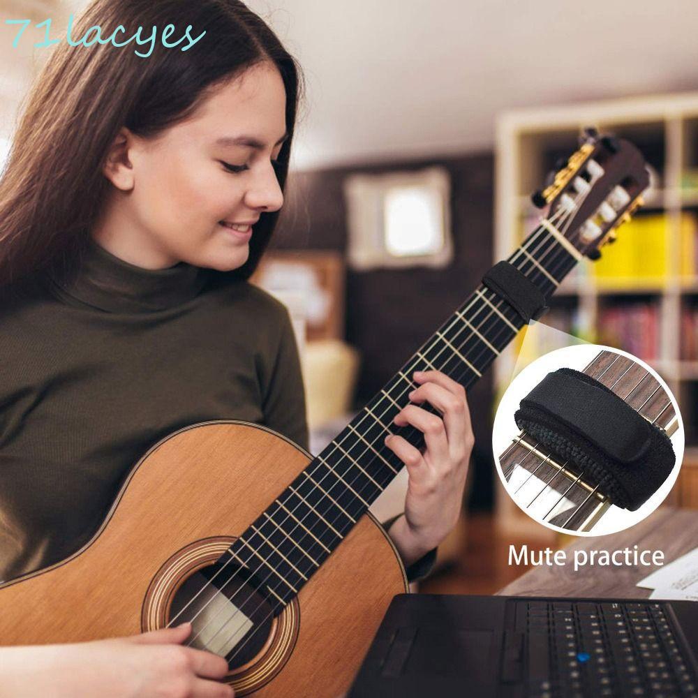 LAYES กีต้าร์ Soundproofing เทป, Plush Guard String กําจัดเสียงรบกวน Fret Wrap, ติดตั้งง่ายลบเสือดาว