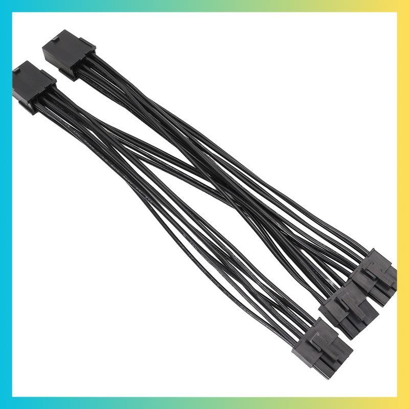 Dual 8Pin ถึง 3x 8Pin สําหรับ RTX30 Series กราฟิกการ์ด GPU Power Adapter สําหรับ RTX3080 สําหรับ RTX