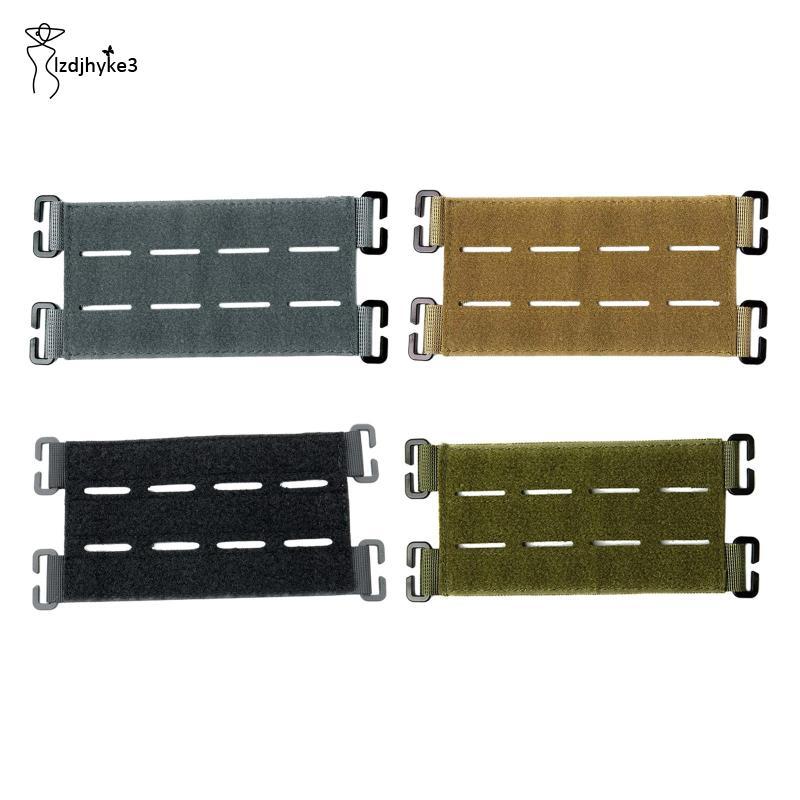[lzdjhyke3] Molle Patch Panel Badge Pad Molle Attachment Molle Strips สําหรับติดแพทช์