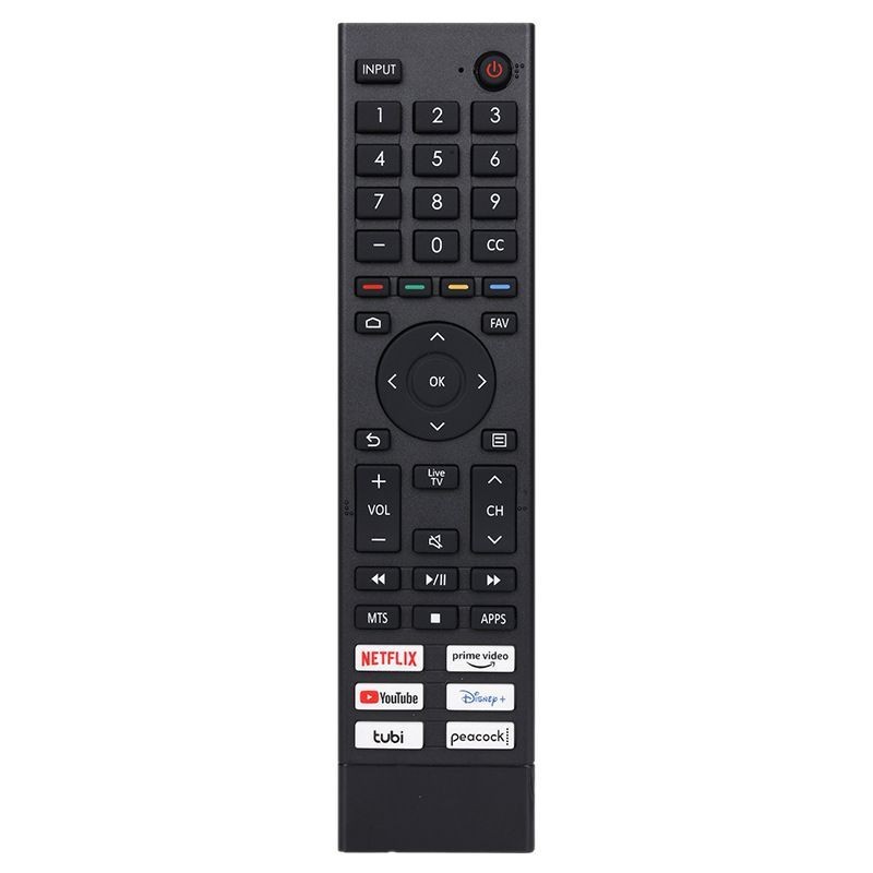 Niuyuan ยี่ห้อเหมาะสําหรับ Haixin TV รีโมทคอนโทรล ERF3J80H 50U6G 55U6G ERF3W80H9/11