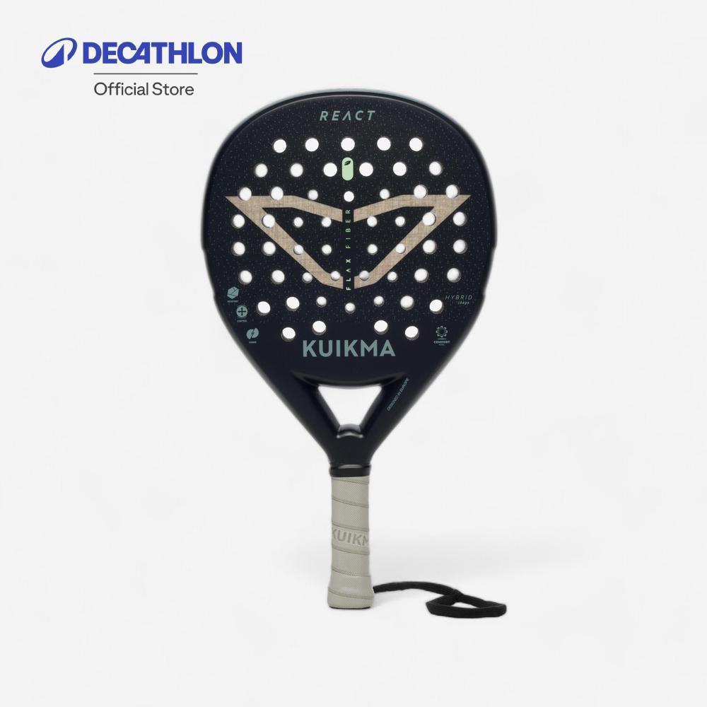 Decathlon Adult Padel Racket Pr React ไม้พาเดลสำหรับผู้ใหญ่ รุ่น Pr React - Black/White