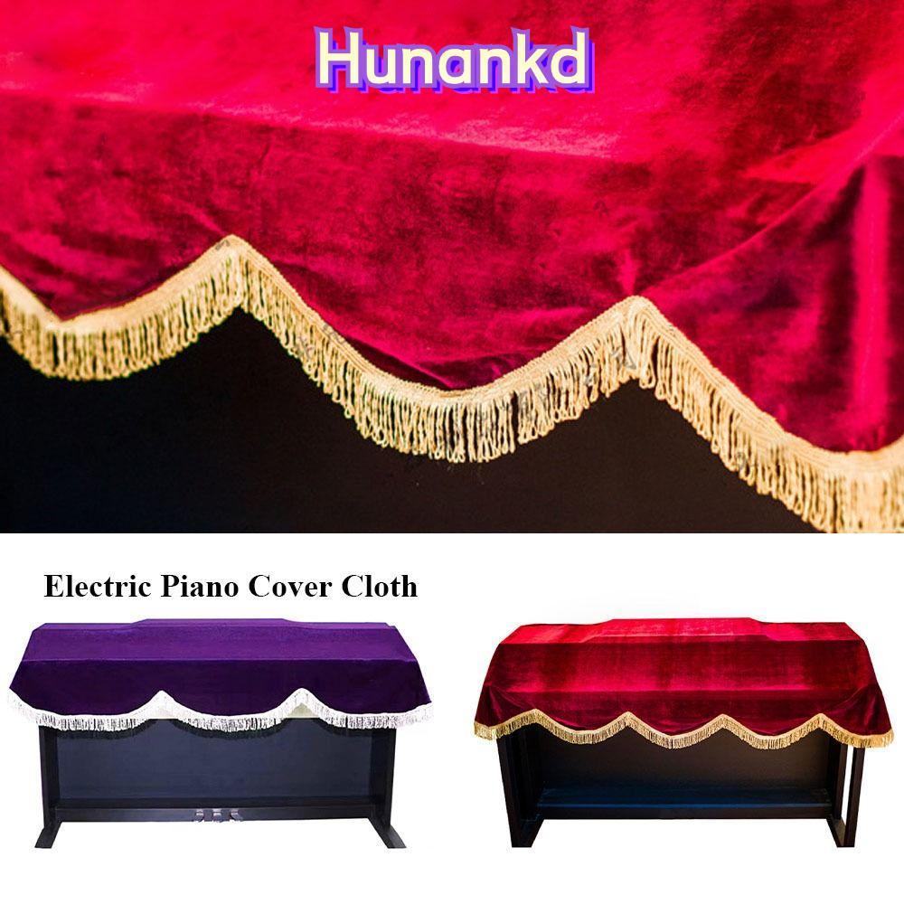 HUAN 88 Keys Covers With Drawstring Stretchable Dust Proof Piano Dust Cover
