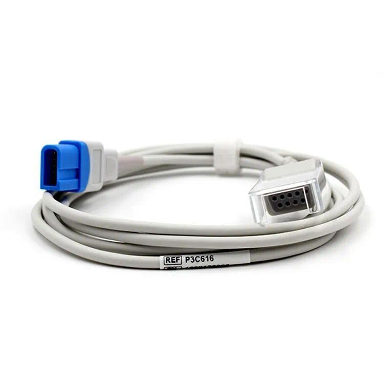สําหรับ Taikong 90369/90469/1050 ECG Monitor 1700 ผู้ใหญ่ SpO2 Sensor สายต่อ