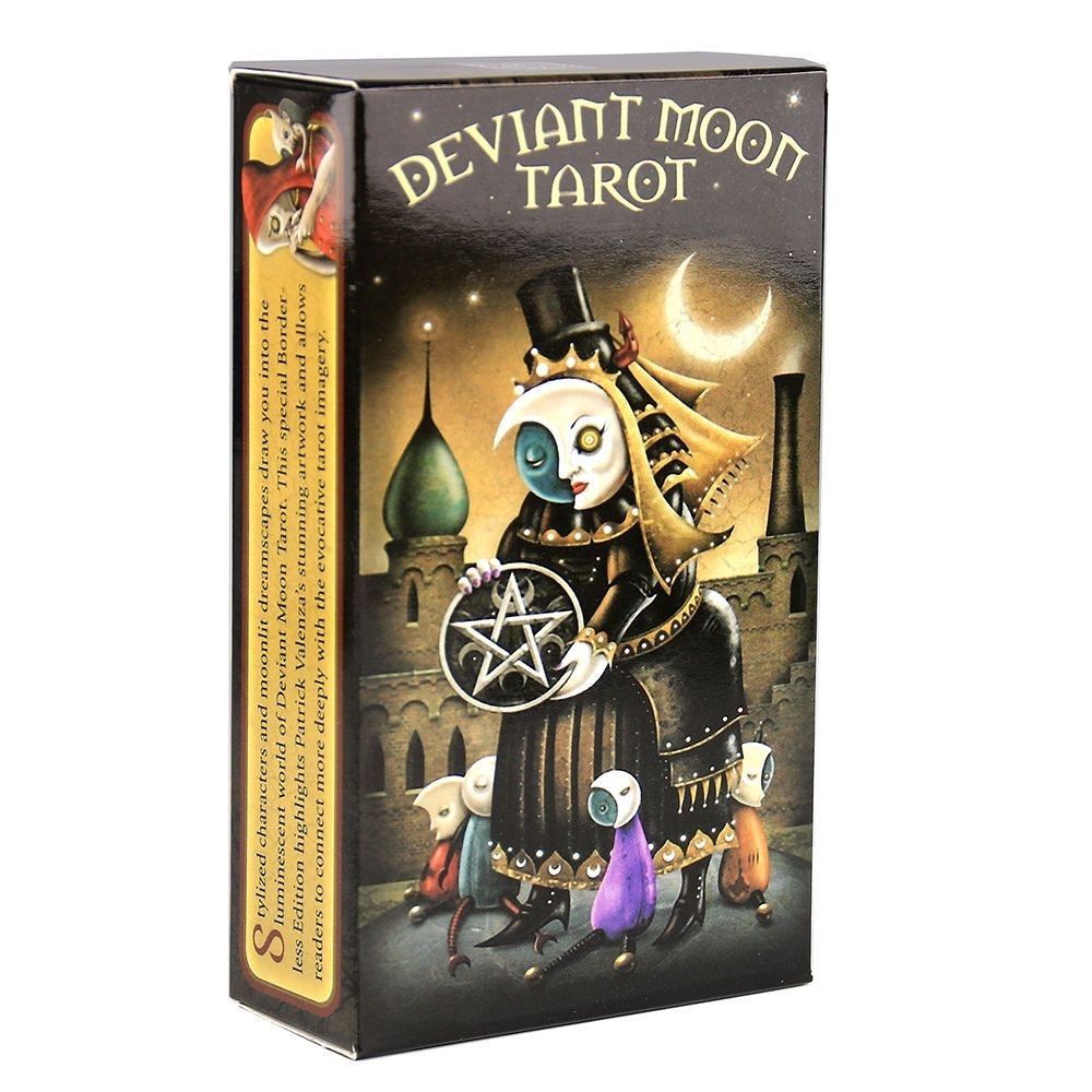 2026 สินค้าใหม่ Deviant Moon Tarot Card Devant Moon Tarot Card เวอร์ชันภาษาอังกฤษ Different Moon Tar