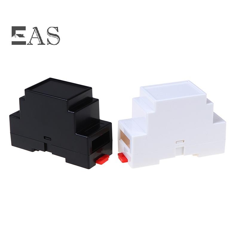 [EA] กล่องอิเล็กทรอนิกส์พลาสติก Project Case DIN Rail PLC Junction Box 88x37x59mm TH
