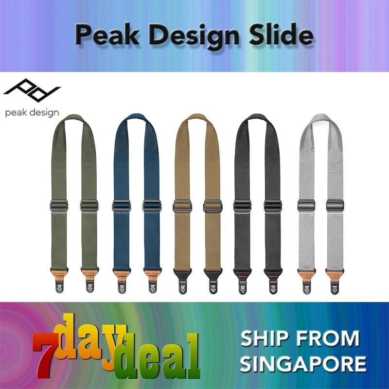 สายคล้องกล้อง Peak Design Slide Ash / Black / Coyote / dnight / SageTH99 PP17