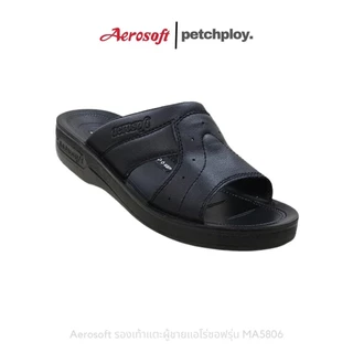 Aerosoft รุ่น MA5806 รองเท้าแตะผู้ชายแบบสวม แอโร่ซอฟ ใส่สบาย ทนทาน 5806