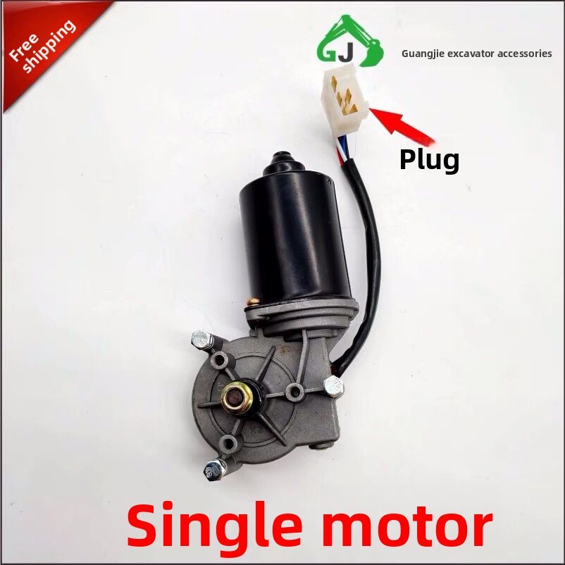 Excavator Doosan Daewoo DX75 DX150 DX260 DX380 Wiper Motor Wiper Blade Motor