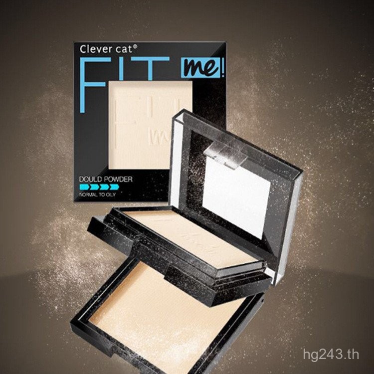 Clever Clever Other cat84152 Smart Cat Brightening Skin Tone Clear Pressed Powder Double Layer BNJP