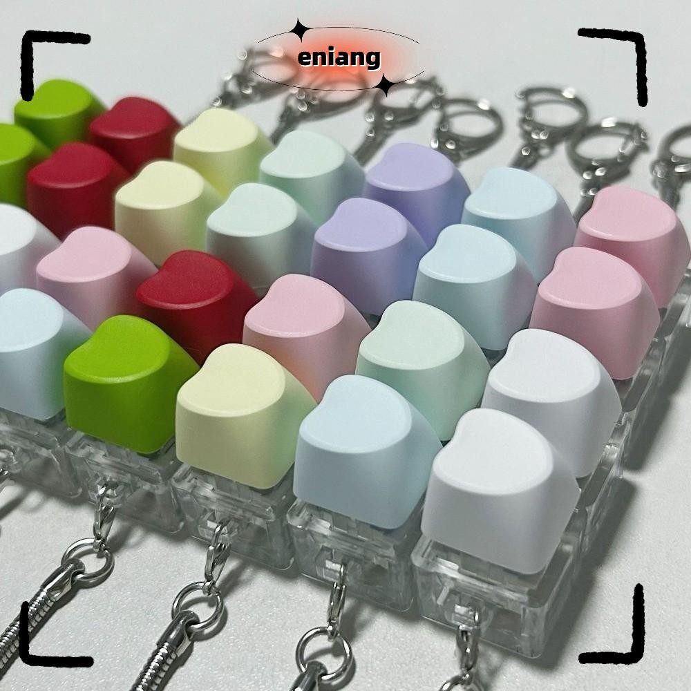 ENIANG Keycap ของเล่นหยิก, คีย์บอร์ดนิ้ว 2 คีย์ปุ่ม Keycap, บรรเทาความเครียด Mechanical DIY Fidget พ