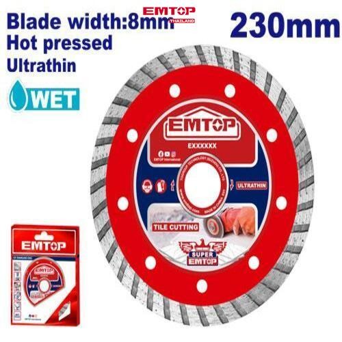 EMTOP Thailand EDDCH32302 ใบตัดเพชรเทอร์โบ