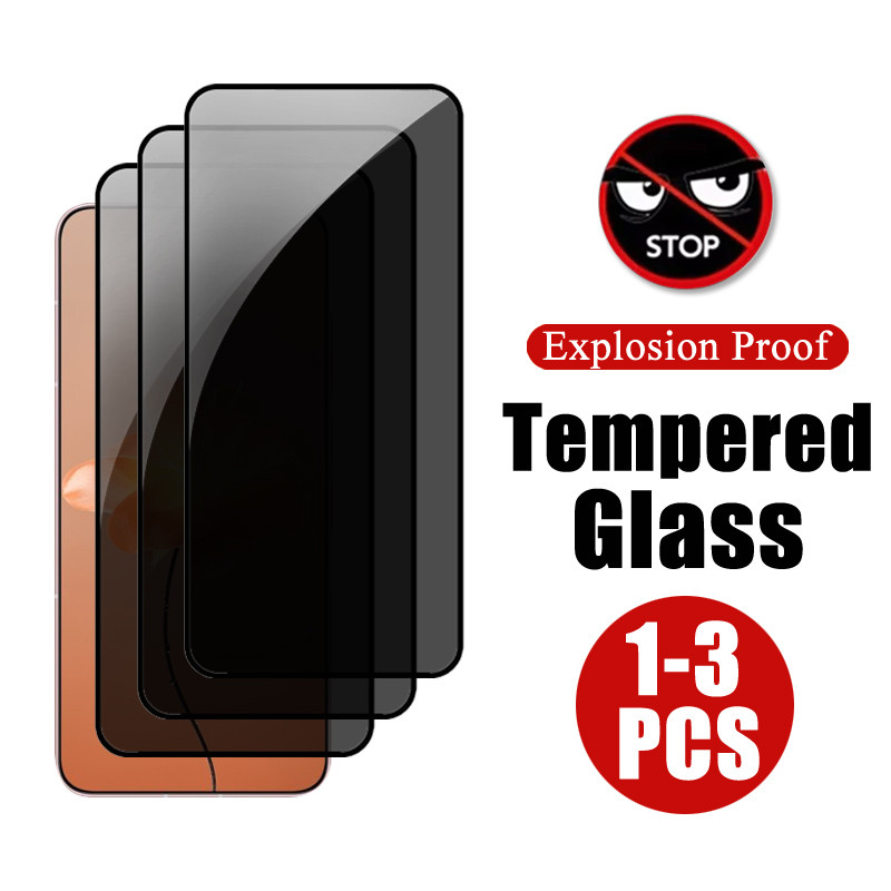 1-3 PCS สําหรับ Meizu 22 Full Coverage ความเป็นส่วนตัวกระจกนิรภัยสําหรับ Meizu 21 20 หมายเหตุ Pro in