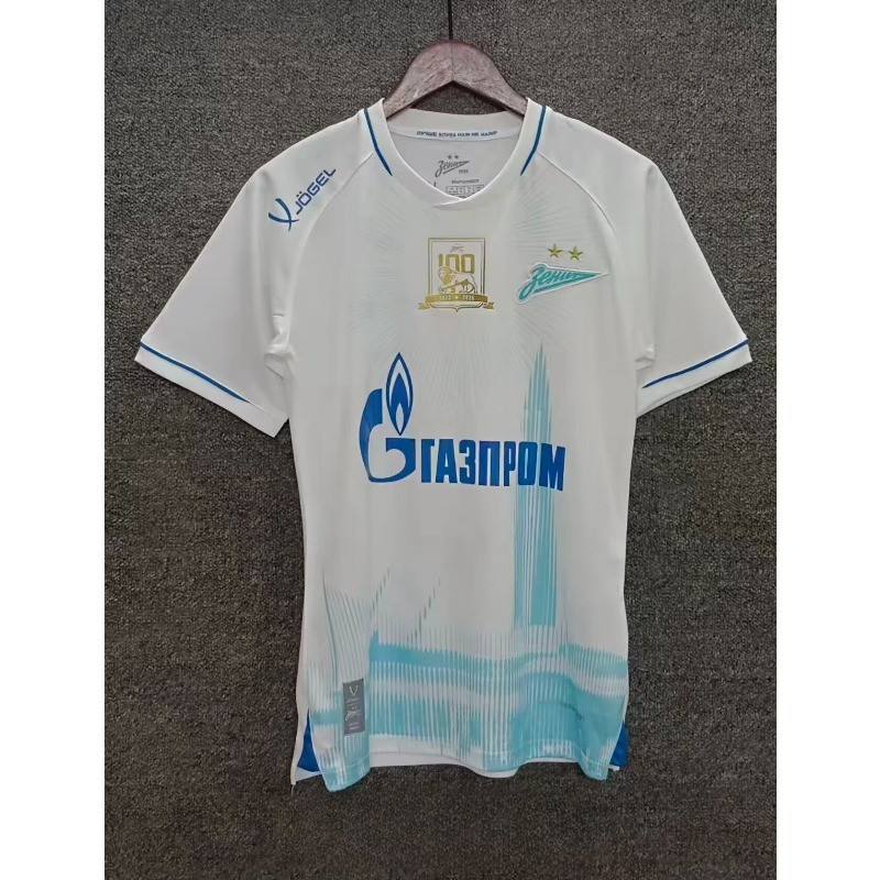 2026 Zenit White Jersey S-XXL เสื้อกีฬาแขนสั้น