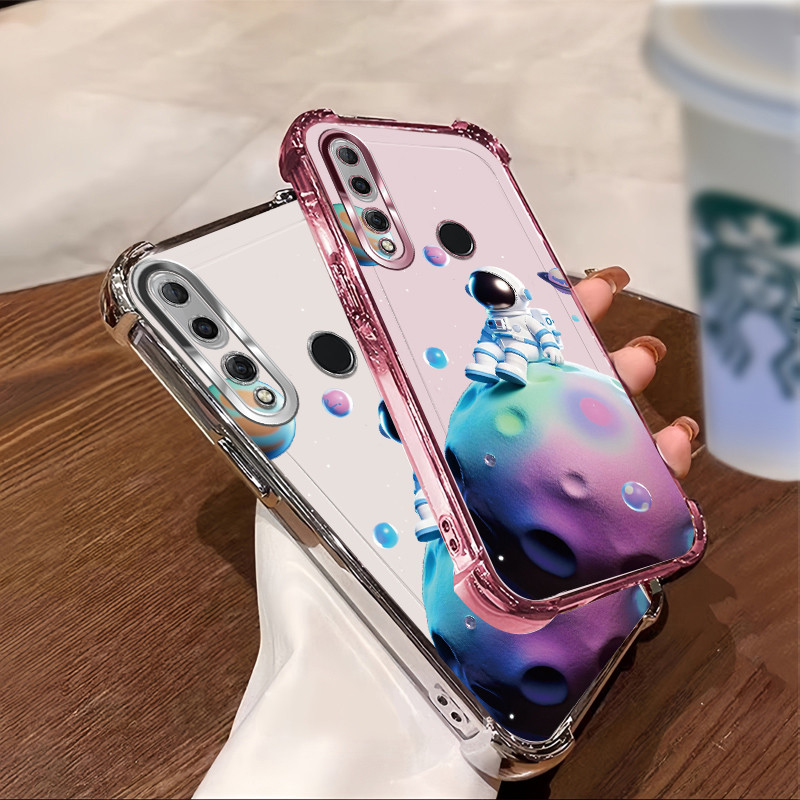 เหมาะสําหรับ Huawei P30 lite P40 P50 P50E P60 P70 pro ULTRA Electroplated กันกระแทกเคสโทรศัพท์รูปแบบ