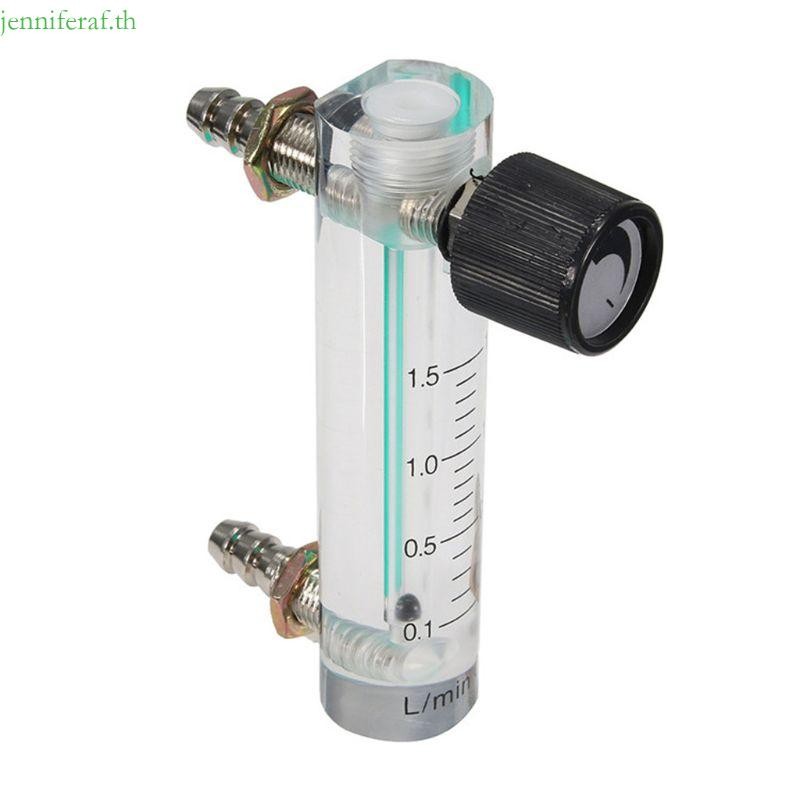 Jenniferf LZB-6M Air Flow Meter 0-1 5 LPM Flowmeter พร้อมควบคุมสําหรับวาล์วตรวจจับ Flow สําหรับ Air 