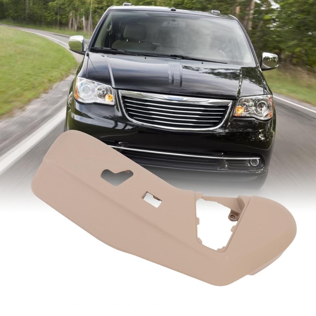 Phoenixshop POCREATION ไดร์เวอร์ซ้ายด้านข้าง Power Seat Track Cover แผง Bezel Trim เปลี่ยน 1UQ99DX9A