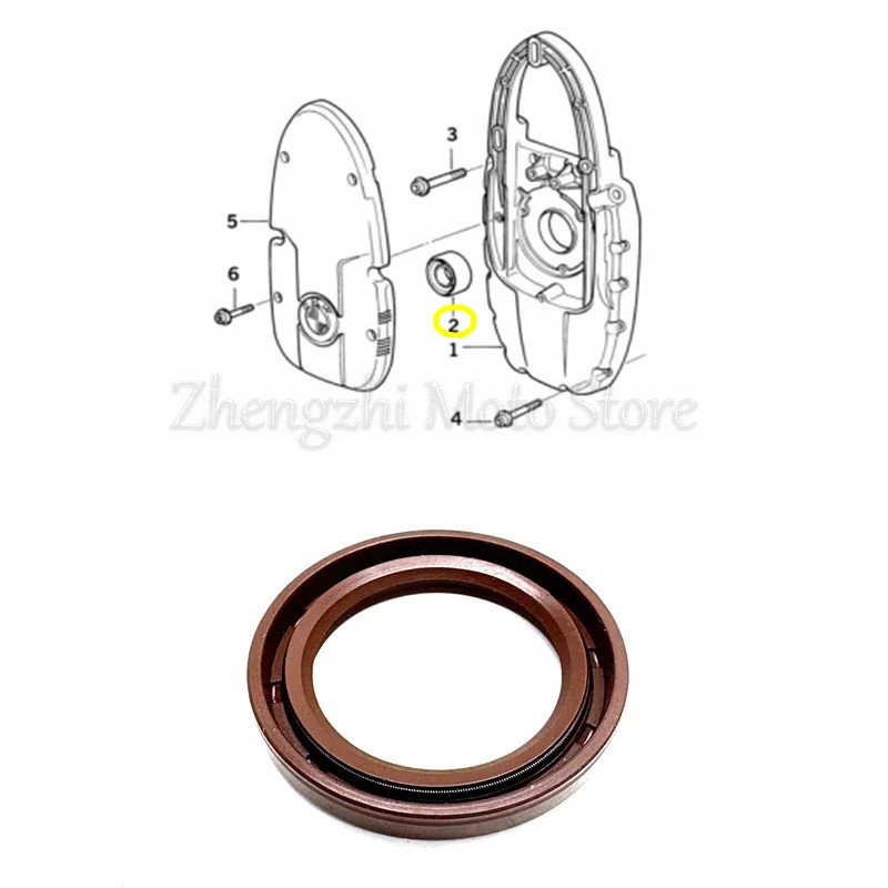 สําหรับ BMW R850GS R1100GS R1150GS/RT/RS/R/C เพลาข้อเหวี่ยงฝาครอบเพลาซีล