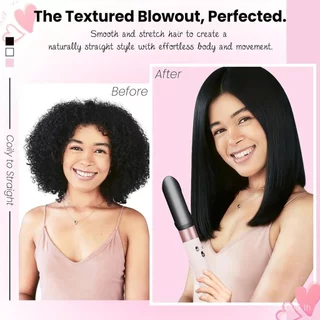 อัพเกรดเครื่องหนีบผมสิ่งที่แนบมาสําหรับ Dyson Airwrap HS01 HS05 HS08, Gentle Airflow Smooth หัวฉีดสําหรับ Air wrap จาก Curly Coliy เปียกตรง Smooth Sleek Shiny Hair