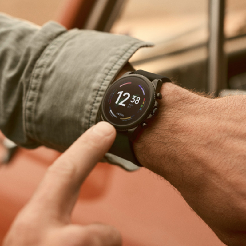 Fossil Gen6 Fossil รุ่นที่หกสวมใส่ os สมาร์ทวอท์ชกีฬา Pedometer Heart Rate เลือดออกซิเจน Call กันน้ํ