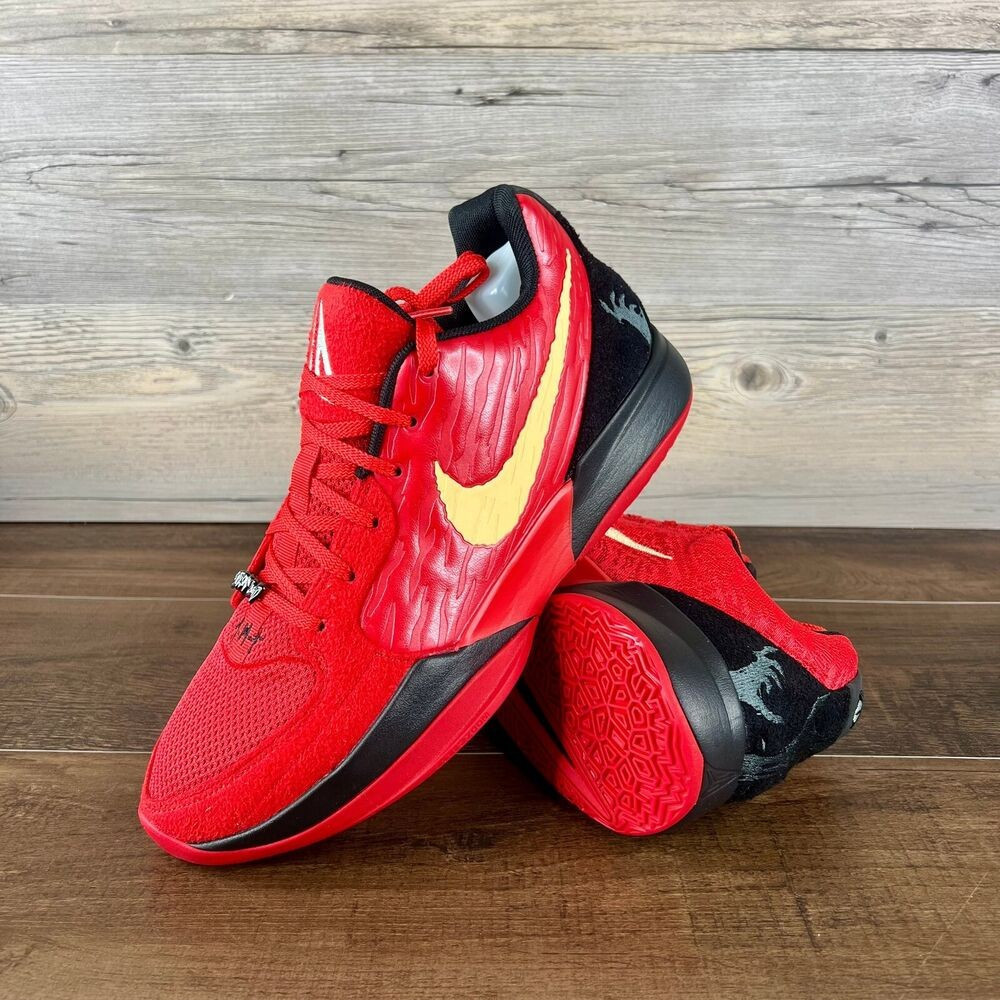 Ja 2 Nightmare Mens University Red Black Jade Horizon HQ2638 600 กล่องใหม่