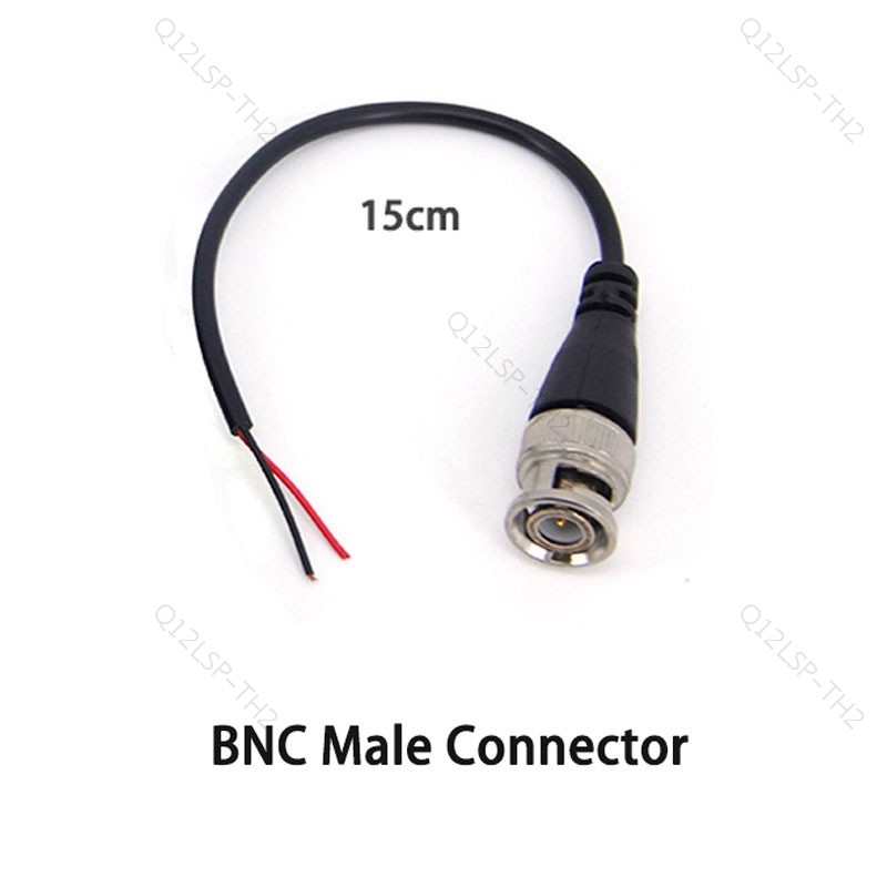 5 ชิ้น BNC ชาย 2pin Q9 อะแดปเตอร์สายไฟ Pigtail สายสาย TH12L2