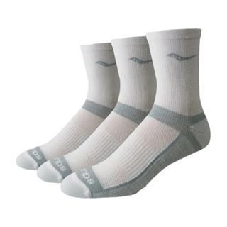 SAUCONY INFERNO MID CREW SOCK3/PACK ถุงเท้าวิ่งสำหรับผุ้ชายแ…