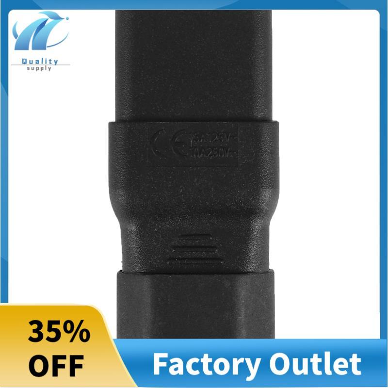 PDU UPS Power IEC ชาย C14 ถึงหญิง C19 อะแดปเตอร์ IEC C19 ถึง C14 Connector