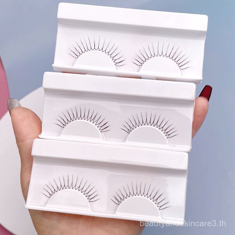 Magic School สาวเกาหลี Group ขนตาปลอม 14 U-Shaped Sharpened ธรรมชาติจําลอง Messy Eye Hair